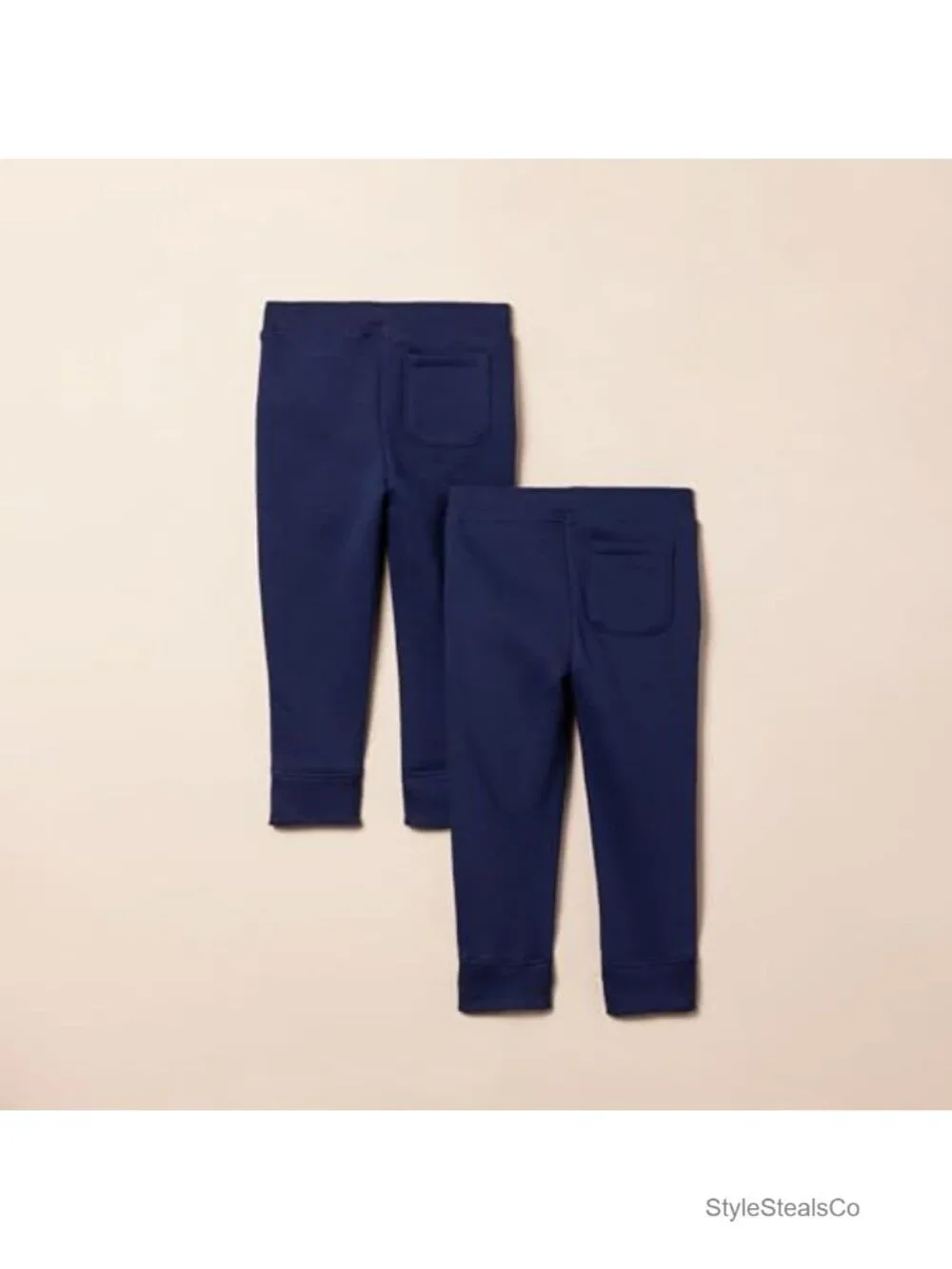 Kids Sweatpants Fleece Joggers 2 Pack Elastic Waist Drawstring
